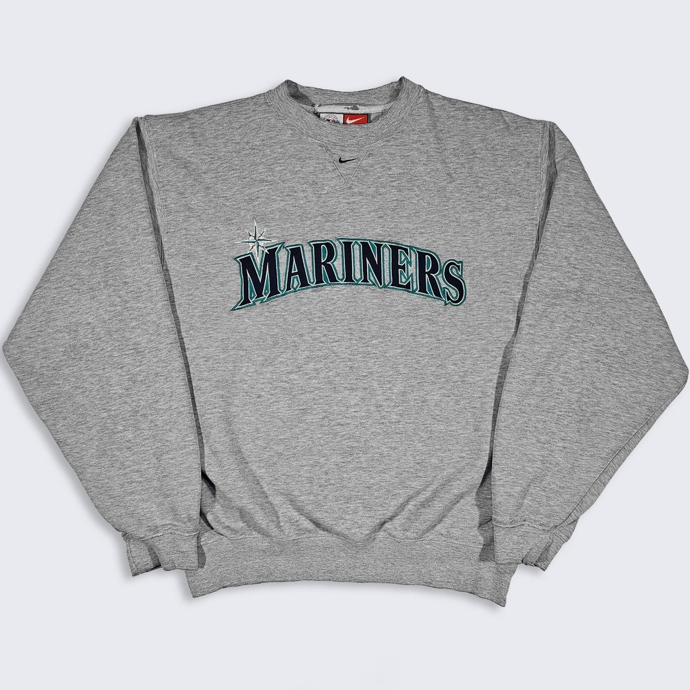 Seattle Mariners Vintage Y2K Nike Center Swoosh Sweatshirt